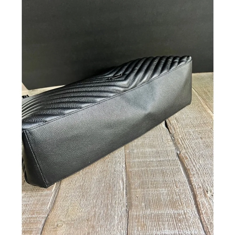 Rebecca Minkoff Black Quilted Tote - Picture 3 of 10